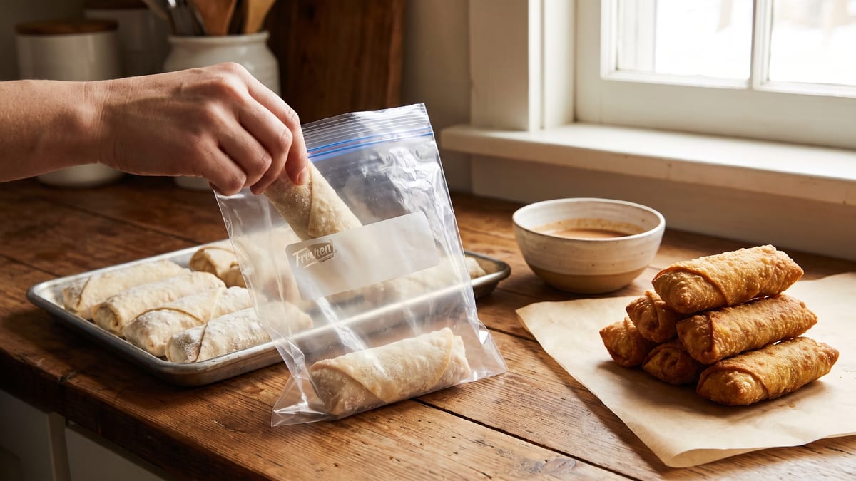 Fresh-made, then frozen for you