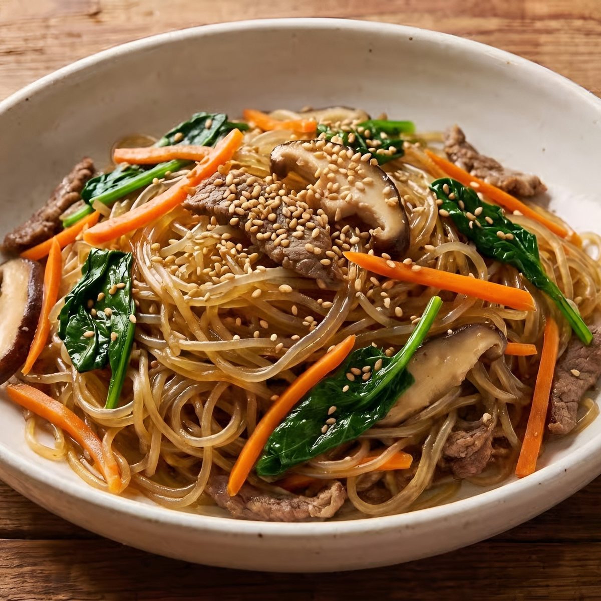 Jap chae without the wheat