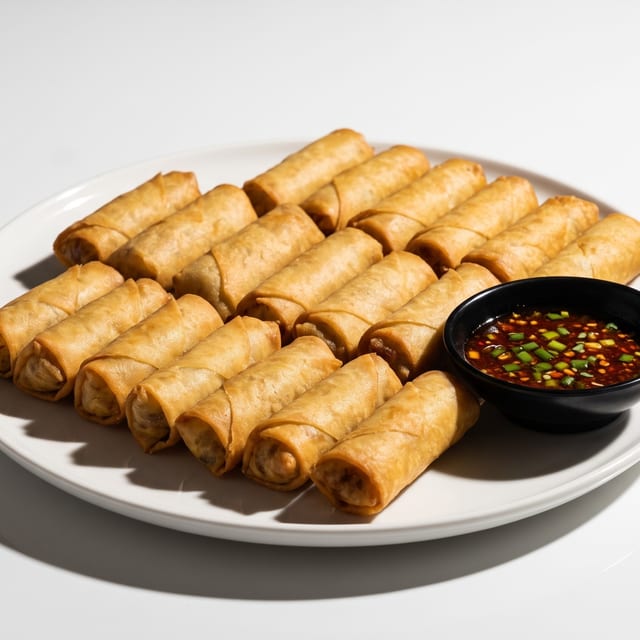 20 Egg Rolls.