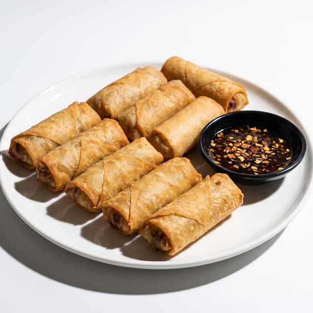10 Egg Rolls.